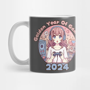 Gamer girl Golden year 2024 Mug